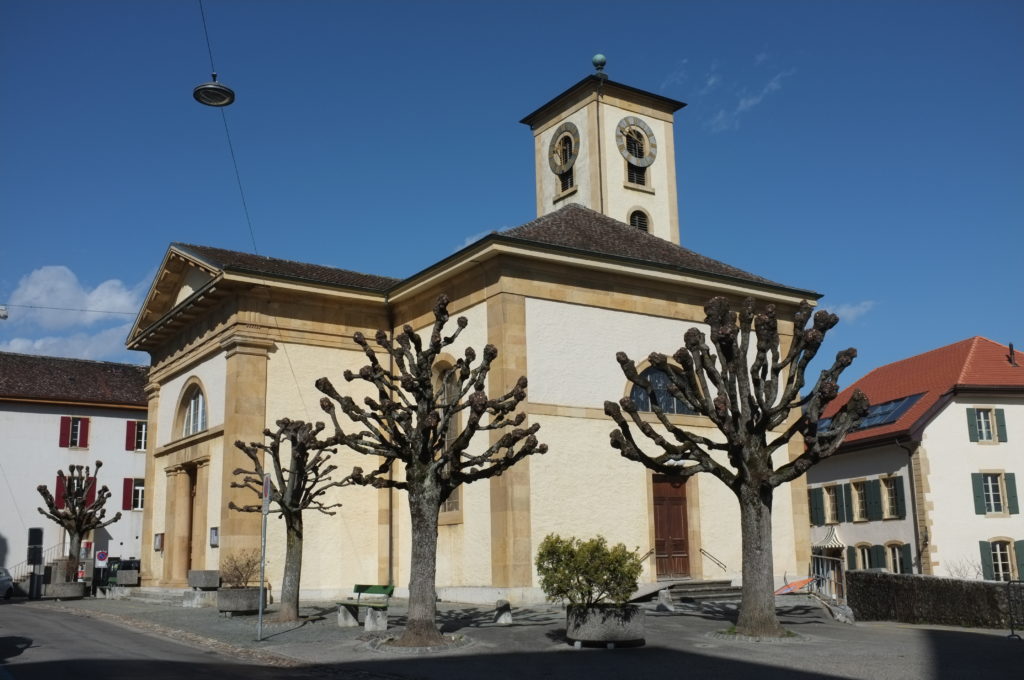 Temple de Colombier (photo: Nicolas Friedli)