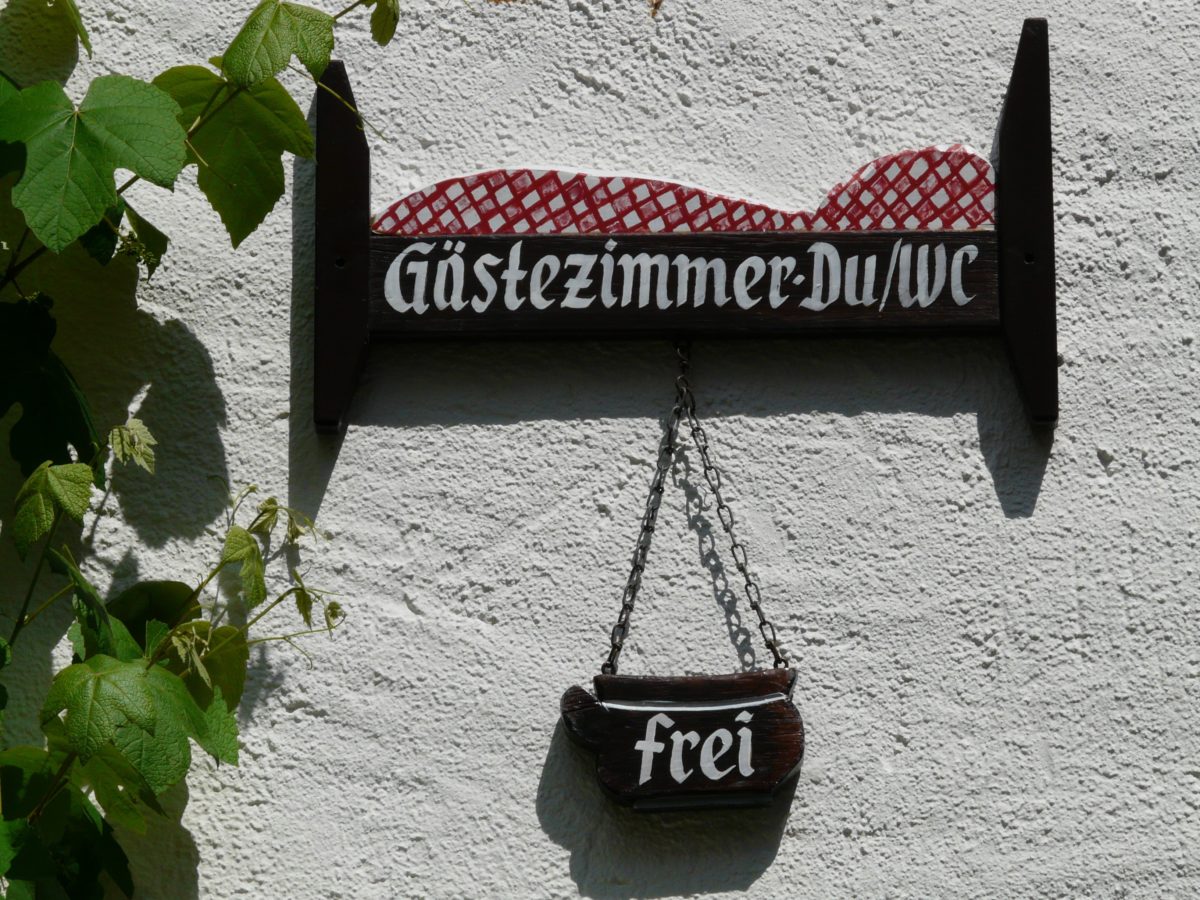 Laisser une chambre libre