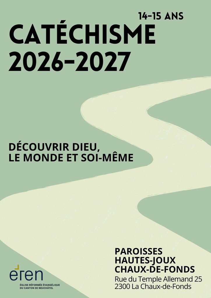 Catéchisme 2026-2027 - flyer recto