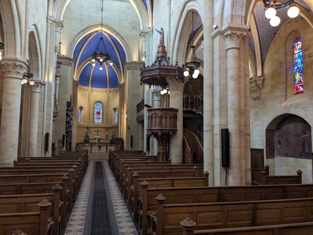 Collégiale de Neuchâtel (intérieur)
