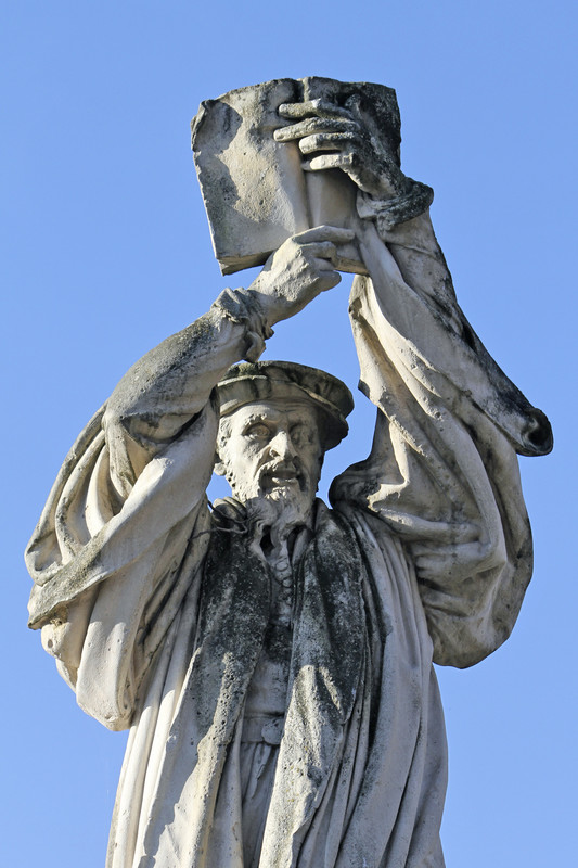 Statue de Guillaume Farel (photo P. Bohrer)