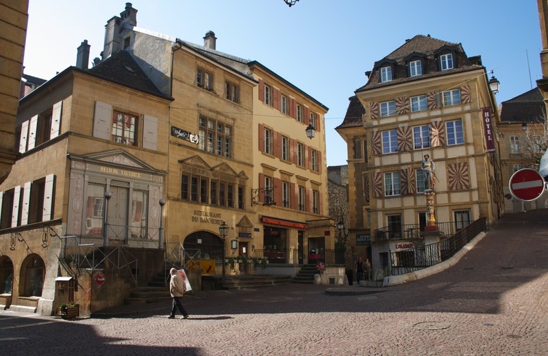 Fontaine du Banneret (première fontaine de la ville, petit borney dès le 15e s.)