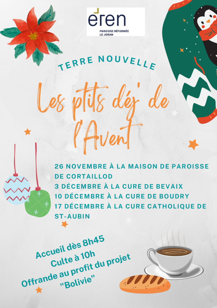 Les ptits déj de l'Avent