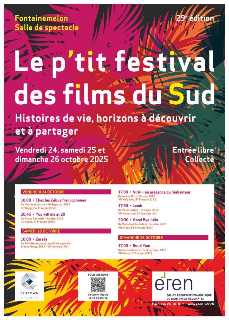 Le p'tit festival des films du Sud 2025 - affiche