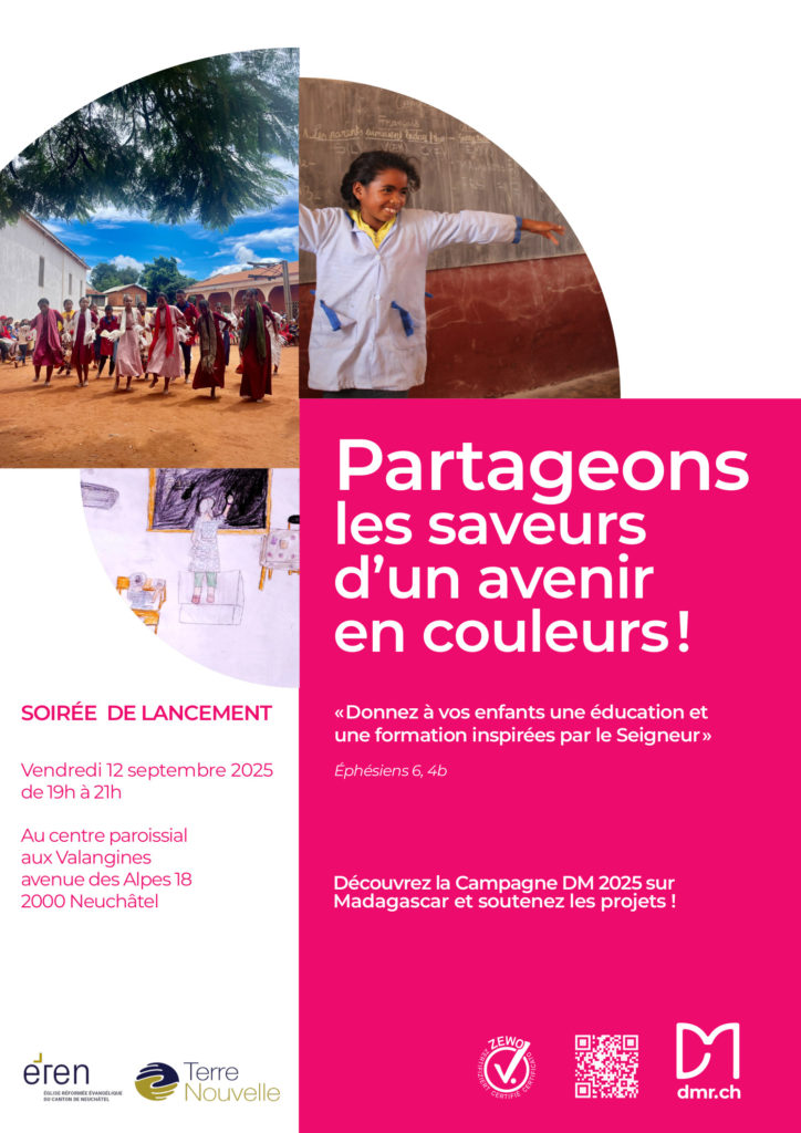 Partageons les saveurs d'un avenir en couleurs! (Affiche de la campagne 2025)