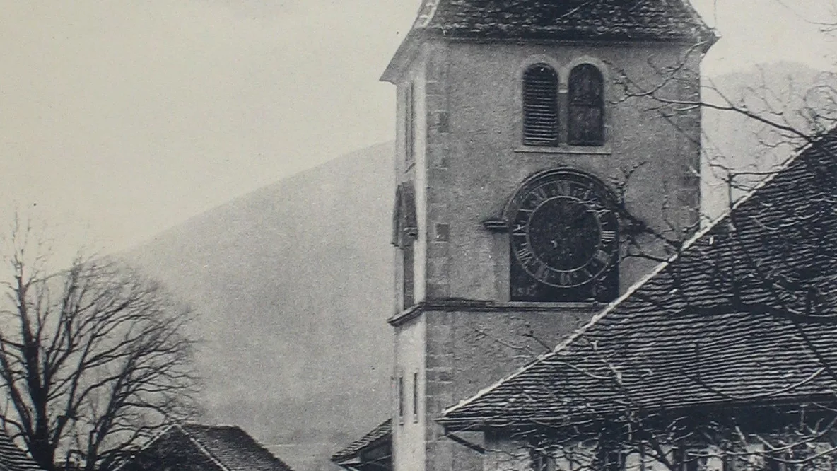 Temple de Bôle (détail)