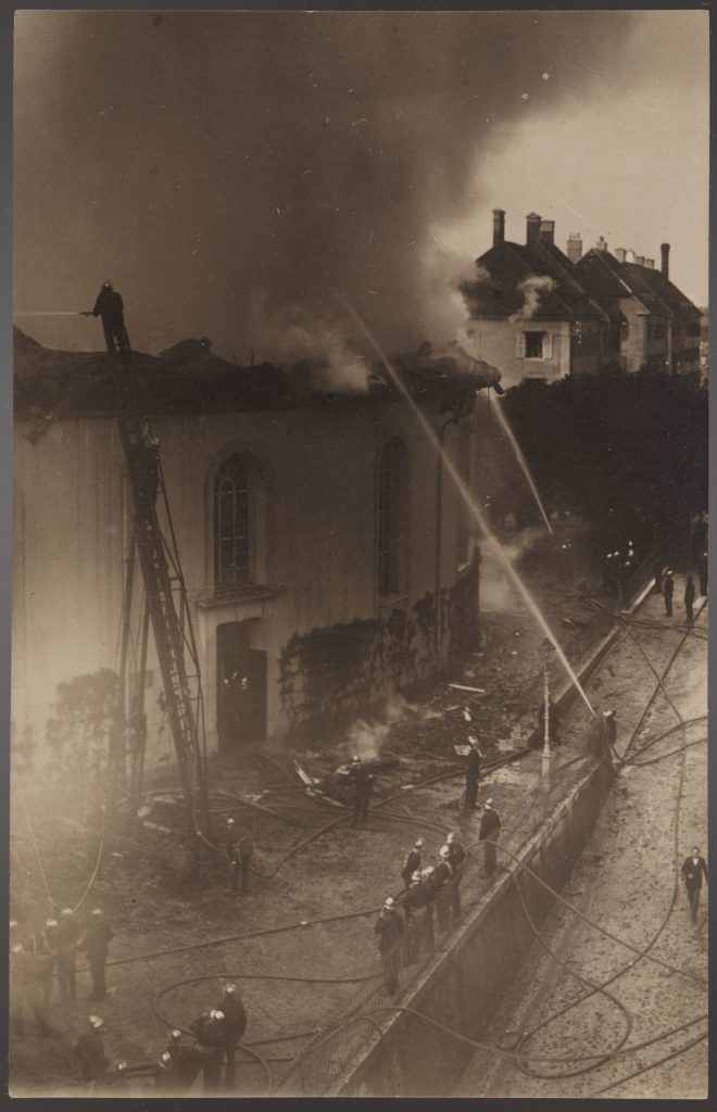 2. L’incendie du Grand Temple de 1919
