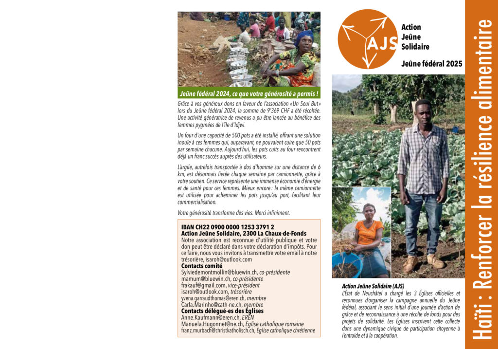 Action Jeûne Solidaire 2025 - 1
