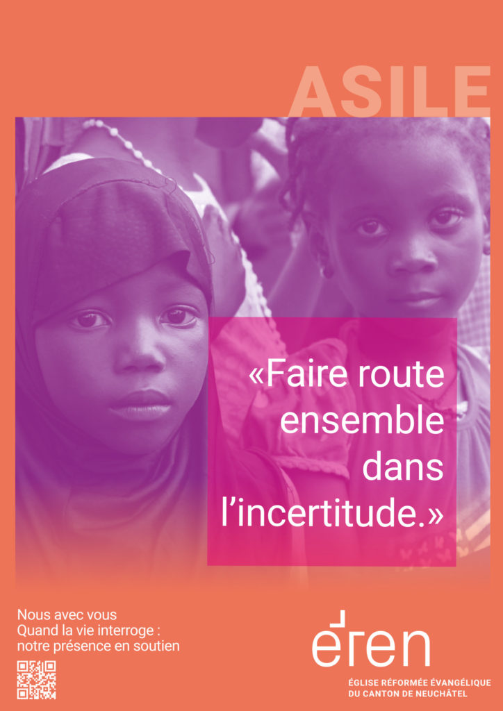 Aumônerie de l'asile - affiche du culte cantonal 2025