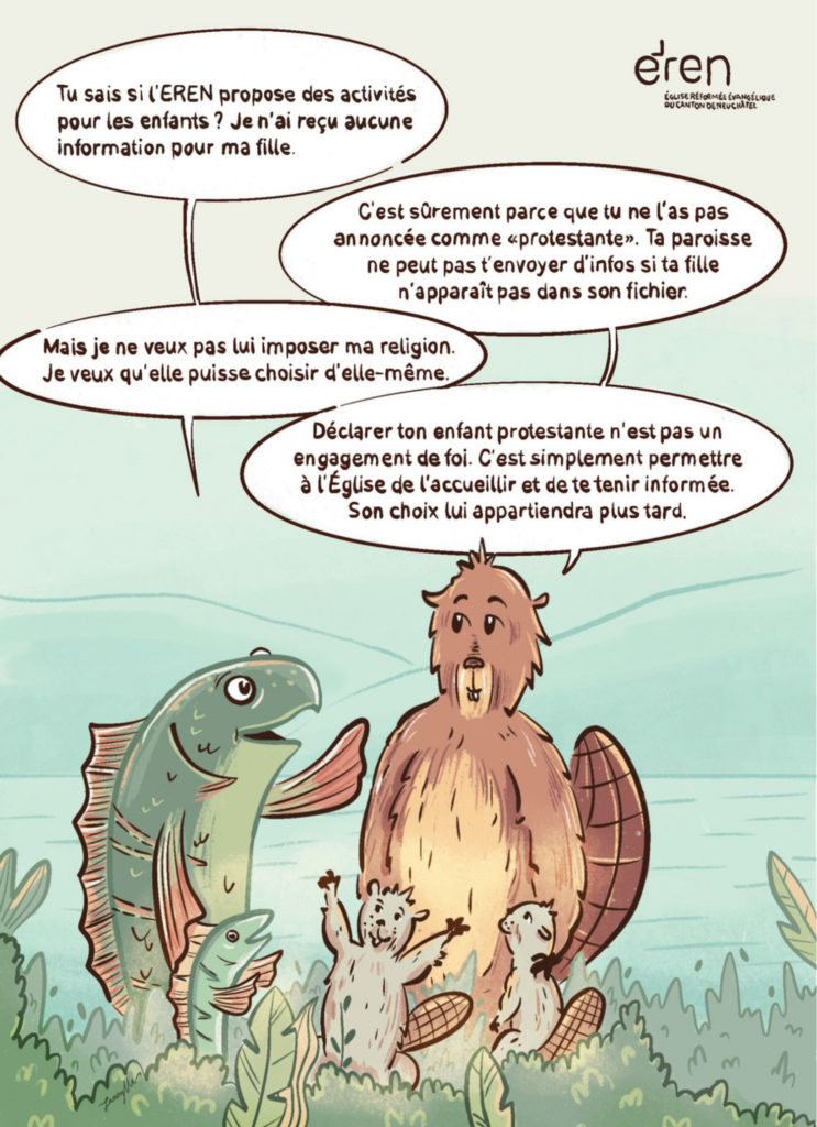 Flyer Déclarer la confession de son enfant recto