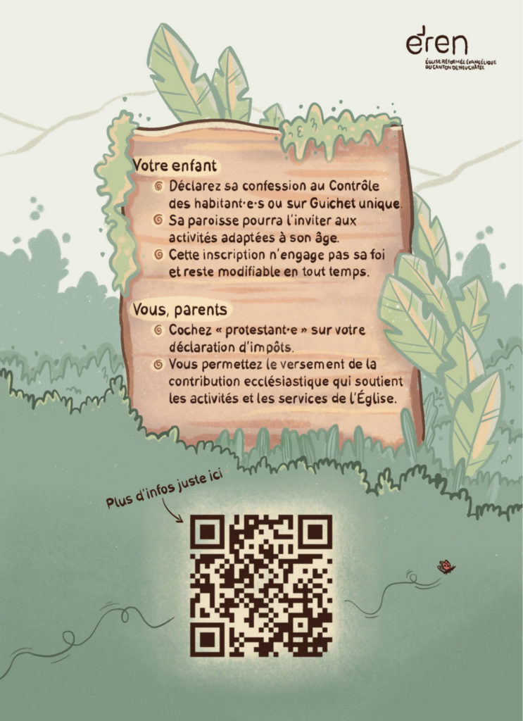 Flyer Déclarer la confession de son enfant verso